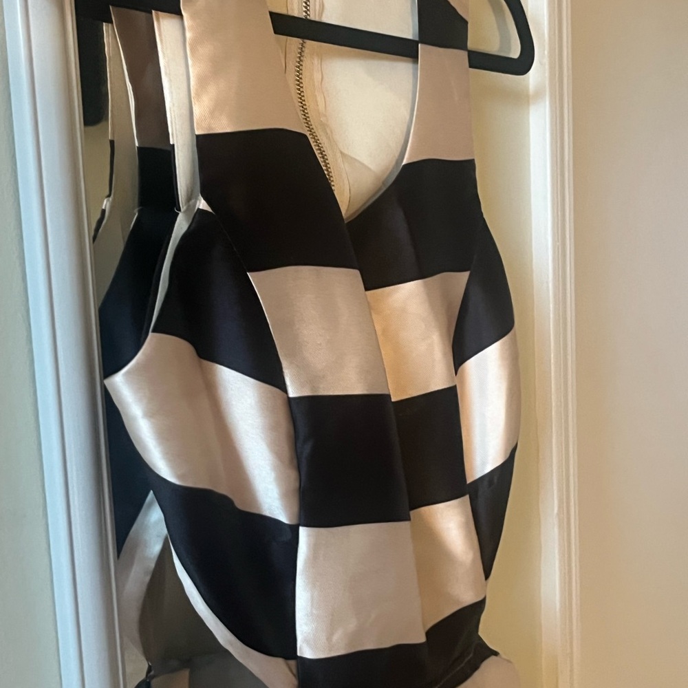 All occasions stripped dress , A line skirt
